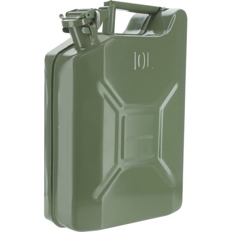 Jerrican métal, homologué 10 litres Type US - AUTOBEST