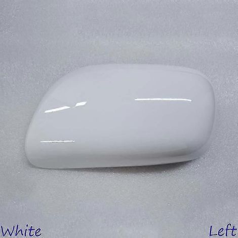 Accessoires auto pour Toyota Yaris 2006-2011 : Coque de rétroviseur extérieur, boîtier de rétroviseur, couleur : blanc, côté gauche (1/4)