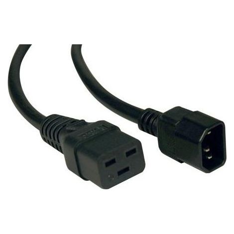 EATON Eaton IEC C14/IEC C19 - 10/16 A - Mâle/Femelle - Coupleur C14 - Coupleur C19 - 10 A - Noir (66029)