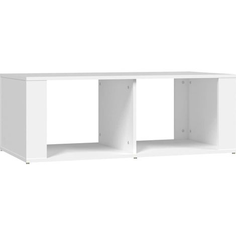Maison Exclusive - Couchtisch Weiß 100x50x36 cm Holzwerkstoff