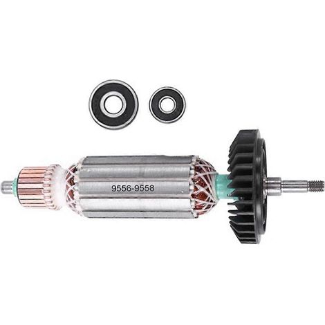 Ankerrotor (220–240 V Wechselstrom) für MAKITA Winkelschleifer 9556, 9557, 9558, 9556NB, 9556HN, 9557NB, 9557HN, 9558NB, 9558HN (1/5)