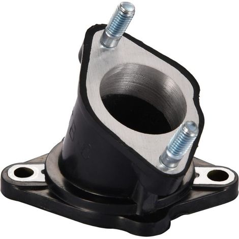 Jusch – Pipe d'admission 27mm pour moteur CG 125cc 150cc 200cc – Collecteur incurvé – Montage facile – Squelette haute résistance (1/5)