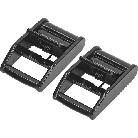 2 boucles à came en acier inoxydable 304, boucles de serrage pour sangles, fixations d'arrimage, quincaillerie marine, accessoires de yacht, 25 mm (1/5)