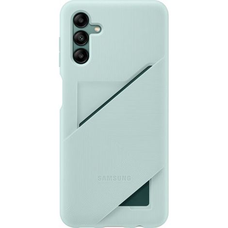 Étui pour Samsung Galaxy A04s avec emplacement pour carte Samsung (vert) (1/4)