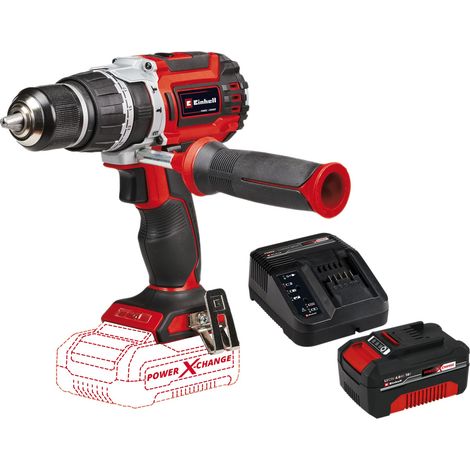 EINHELL PROFESSIONAL Akku-Schlagbohrschrauber TP-CD 18/60 Li- i BL Kit (1x 4,0 Ah) (1/5)