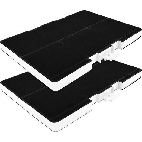 Filtro de carbón AllSpares (2 uds.) para campanas extractoras compatibles con Bosch 11026771 / 00705432 / DHZ5346 / Siemens LZ53451 y Neff Z5102X1 (315x215x21mm)