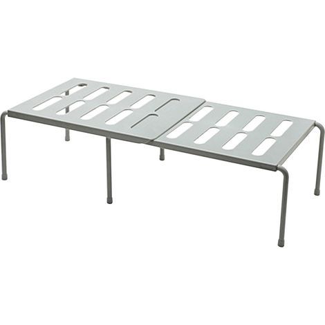 Étagère de rangement extensible et empilable pour placard de cuisine - Rangement pour vaisselle et épices Gery (1/5)