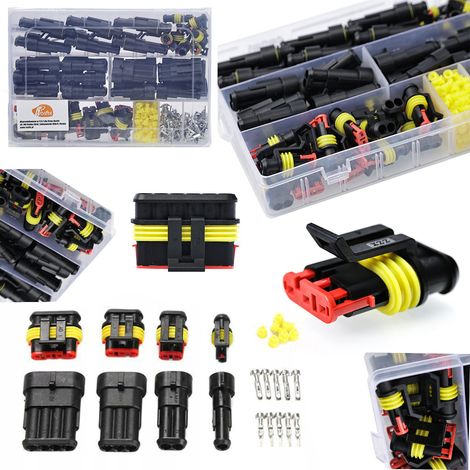 Set connettori elettrici ermetici 352 pz.