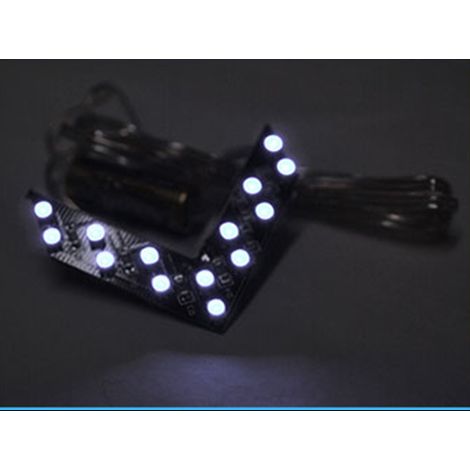Frecce LED Arrow Led con 14 SMD BIANCO (1/3)