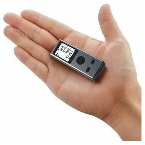 Telémetro láser inteligente, 30 m, mini telémetro láser digital recargable por USB (1/5)