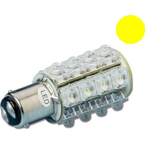 Lampadina a 20 led giallo 8 watt