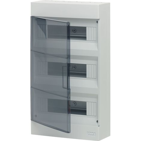 VIMAR - V50436 Tableau électrique mural 36M IP40 +PT gris
