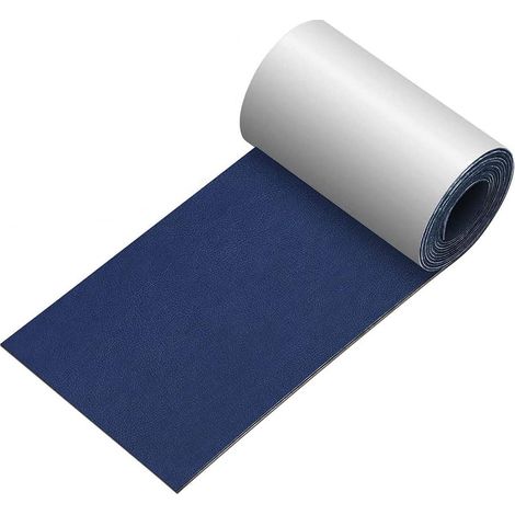 Reparaturklebeband aus PU-Leder, selbstklebend, geeignet zur Reparatur von Möbeln, Sofas, Autositzen und Bürostühlen (blau, 3 x 60 Zoll). (1/5)
