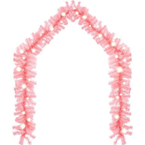 Guirlande de Noël,Décoration de Noël avec lumières LED 5 m Rose CFW78400 (1/5)