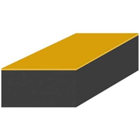Protección de espuma adhesiva gruesa 1x1m negro 20mm