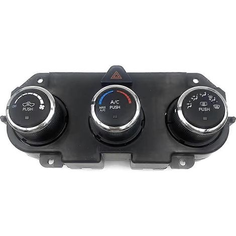 Panneau de commande de température, de chauffage et de dégivrage pour Dodge RAM 1500, 2500 et 3500 (2013-2020) - Références : 68268190AA et 68226600AA (1/5)