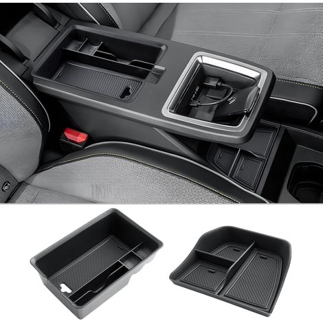 Compatible with Megane E-Tech/Scenic E-Tech 2022-2025 2026 Armrest + Center Console Organizer Storage Box Storage 2024 Accessories (1/5)