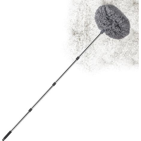 Plumeau avec manche télescopique - kit avec tige d'extension pour une (1/5)