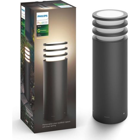 Philips Hue White Lucca LED Sockelleuchte 1740293P0, anthrazit (1/5)