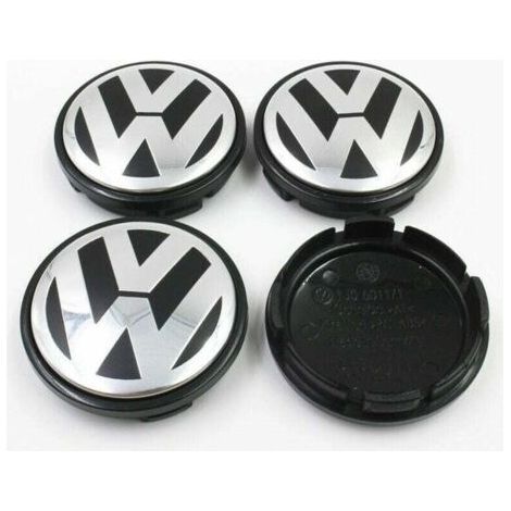 Lot de 4 cache-moyeux d’origine pour jantes aluminium,56mm (1/4)