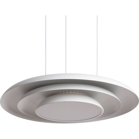 Plafón LED 24W Metal Ø400 mm CCT Seleccionable Handen Zaysan Blanco (1/5)