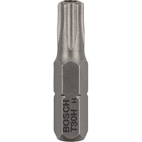 Punta avvitatore Bosch Security Torx T30H grigio 25 mm (1/3)
