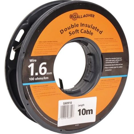Doppelt isol. Kabel 1,6mmx10m GALLAGHER 065028GAL