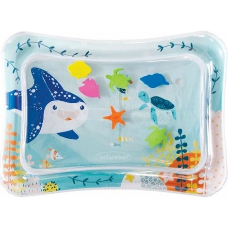 Tappeto da Gioco Gonfiabile con Acqua per Bambini Infantino Multicolore Oceano (1/3)