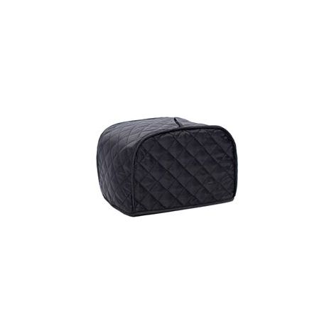 (30 x 28 x 22cm, noir)Housse pour grille-pain à 2 tranches - Petit appareil pour cuisine/protéger le grille-pain de la poussière et des traces de doigts