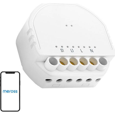 Interruptor de pared WiFi inteligente Meross MSS810HK-UN