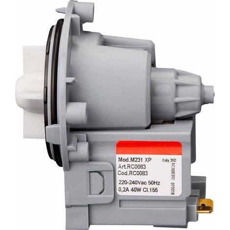 Bomba Desagüe Universal Askoll M231 M332 T2124 (40W) (1/6)