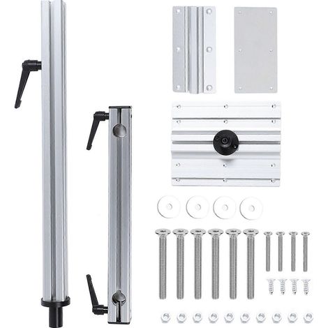 Pieds de table détachables, en alliage d'aluminium blanc, pivotants à 360 degrés, rétractables et extensibles, adaptés aux yachts, camping-cars et fourgons aménagés. (1/5)