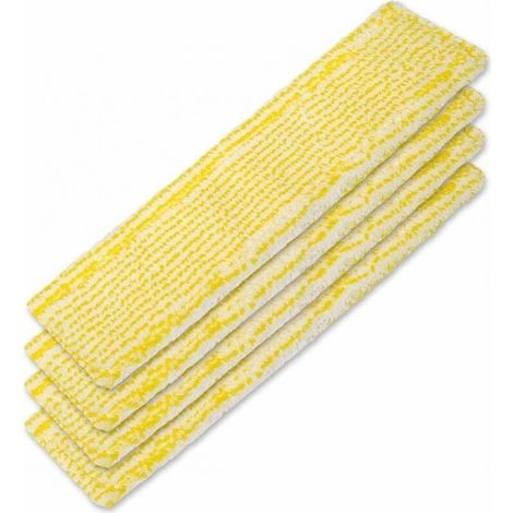 Set of 4 microfiber cleaning pads for Kärcher WV window cleaners – Effective cleaning of flat surfaces – Quick installation (1/5)