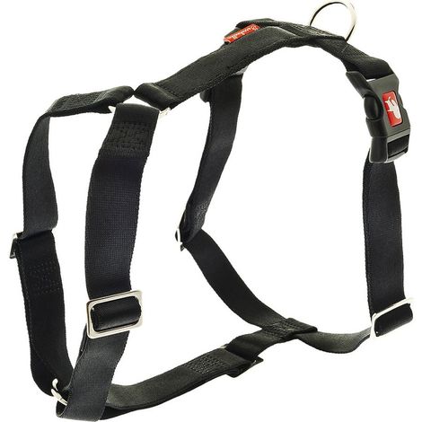 Pettorina a 8 in nylon modello Special per cani: 2 x 39-59 cm - Rosa