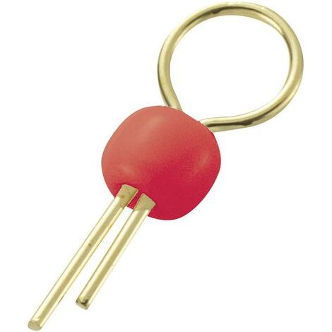 Point de test TRU COMPONENTS TEST-1-RD 1563955 rouge 1 pc(s) S820331 (1/3)