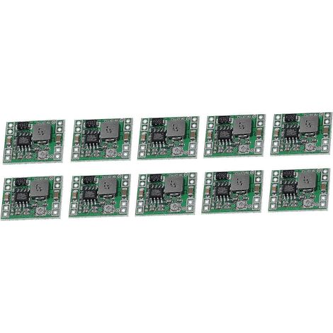 10 Stück MP1584 DC/DC-Abwärtswandler-Module, 3 A, einstellbar, als Ersatz für LM2596, 24 V, 12 V, 5 V (1/4)