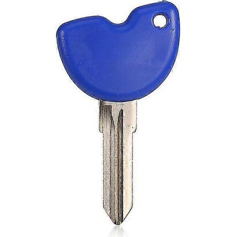 Clés de moto neuves Whatskey, lame vierge, pour Vespa Piaggio 3VTE 125 GTS Fly 200 GTV Vespa GTS250 300 LX LXV LXS (Bleu) (1/5)
