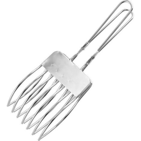 Trancheuse à jambon et pain en acier inoxydable, pince multifonction pour barbecue, coupe-viande, séparateur (1/5)