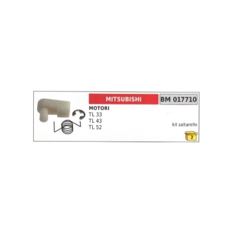 Kit puente de arranque + muelle de arranque desbrozadora MITSUBISHI TL33 - TL43 - TL52