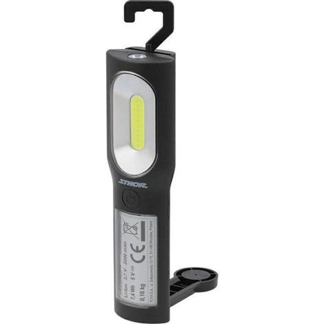Lampada da lavoro Toya 350 lumen nero batteria litio