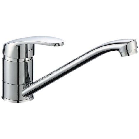 FOREHILL Küchenarmatur aus Zinklegierung, für weiches Wasser, galvanisiert, inklusive komplettem Zubehör (1/4)