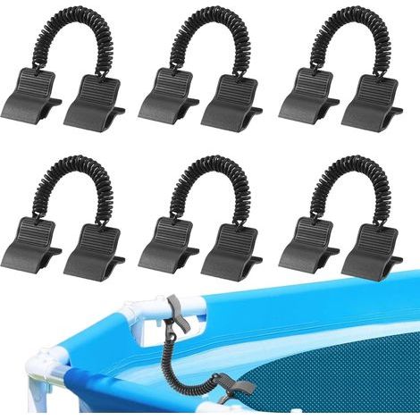 Abdeckungs Clips 6 teilig Solar Abdeckungs Befestigungsset (1/5)