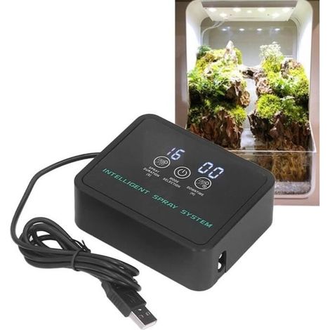 Nebulizer Vaporizer Reptile Humidifier for Amphibian Terrarium - ABI