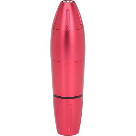 Stylo à tatouer rotatif avec interface DC, cartouches de shader et de liner, cordon à clip rouge (1/5)