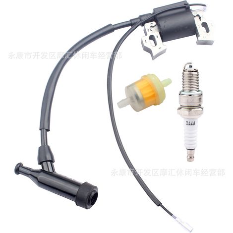 Compatible with Predator 212cc 5.5HP 196cc CT200U Baja Gx160 high-voltage spark plugs (1/5)