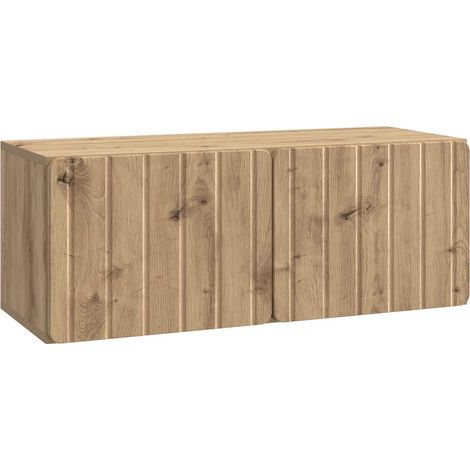 vidaXL Mobile Porta TV da Muro Rovere Artigianale 78,5 x 31 x 30