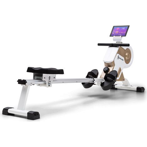 Stream M1 Rameur magnétique 105 cm écran LCD 8 niveaux aluminium