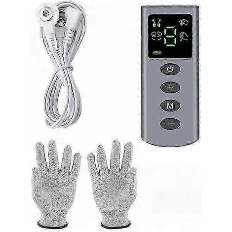 Neue TENS-Massagehandschuhe, Handflächenmassagegerät, EMS-Impuls, tragbar, Schönheitsmassage, Physiotherapie-Handschuhe (1/5)