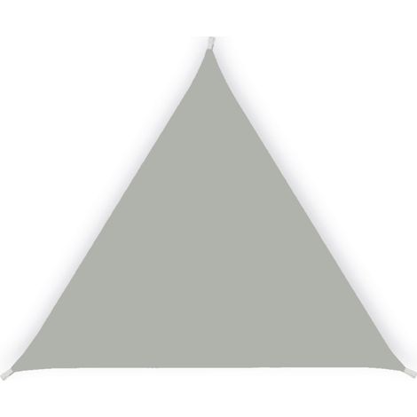 TENDA VELA TRIANGOLARE ESTERNO 5X5X5 CENERE OMBREGGIANTE (1/7)