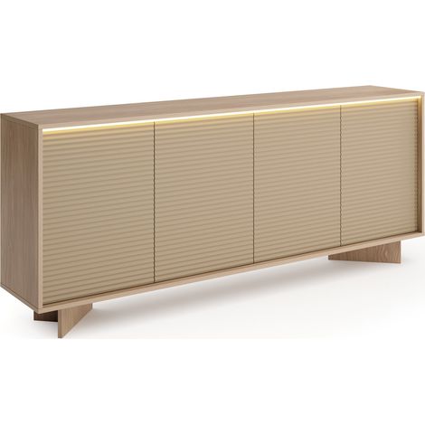 Selsey Semi - Sideboard, Eichenholzoptik, 203 cm (1/5)